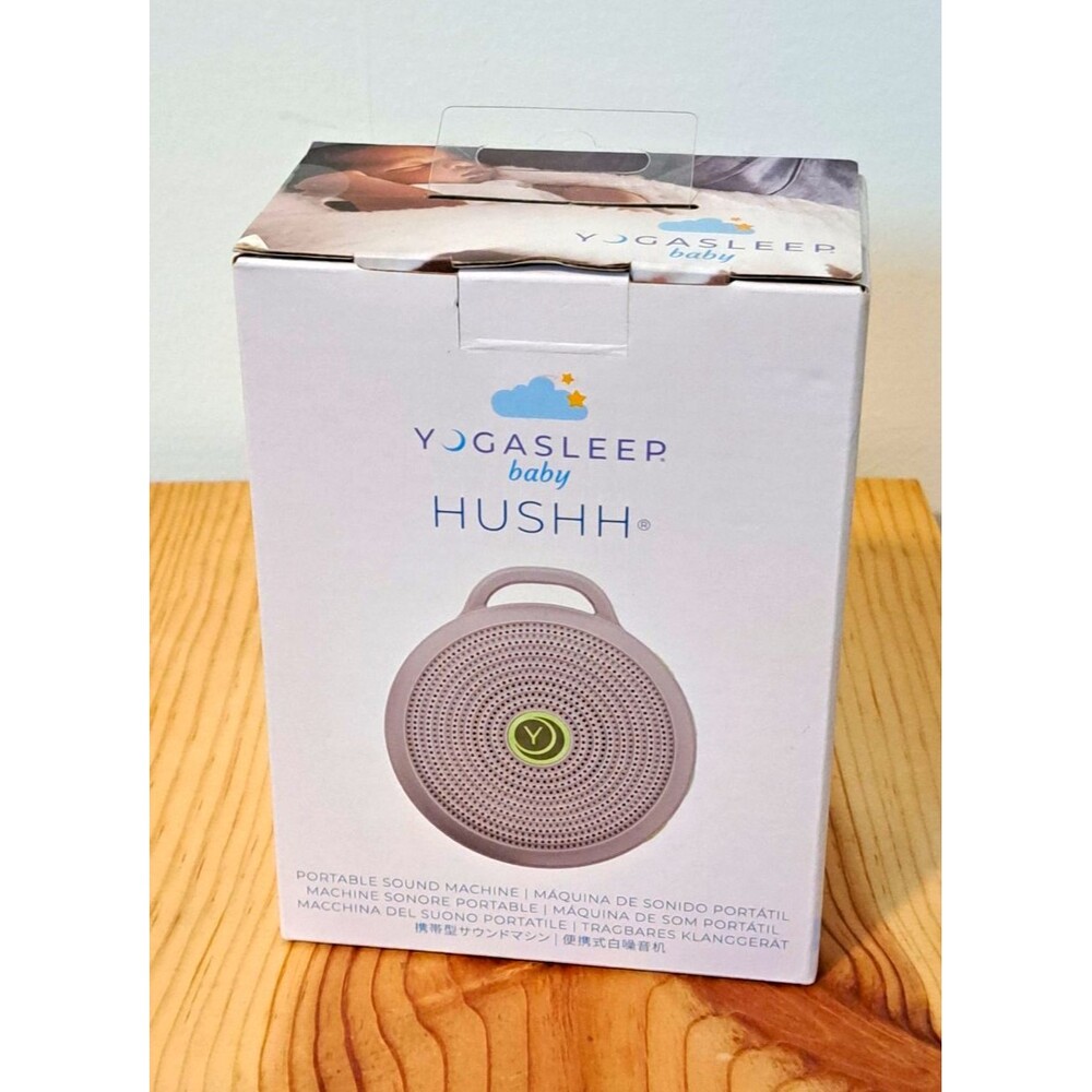 Yogasleep Baby Hushh HUSHH Portable Sound Machine Night Light New In Box